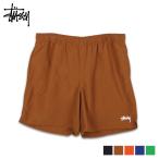 STUSSY ステューシー ショート パンツ ハーフパンツ メンズ 水陸両用 撥水 大きいサイズ STOCK WATER SHORT 113155