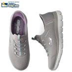 SKECHERS スケッチャーズ スリップインズ サミッツ ベスト チョイス スニーカー レディース 防水 SLIP-INS SUMMITS BEST CHOICE グレー 150199W-GYAQ