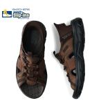 SKECHERS スケッチャーズ スリップインズ リボルテッド SS サンダル スポーツサンダル メンズ SLIP-INS REVOLTED SS ダーク ブラウン 205181