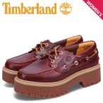 Timberland ティンバーランド デッキシューズ プレミアムプラットフォーム スリー アイ レディース 厚底 PREMIUM PLATFORM 3 EYE バーガンディー A2QDM