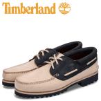 Timberland ティンバーランド デッキシューズ モカシン オーセンティック 3アイレット クラシック メンズ AUTHENTICS 3EYE CLASSIC LUG ベージュ A5RH8