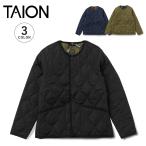 タイオン TAION インナーダウン ジャケット アウター メンズ レディース ミリタリー クルーネック 防寒 104B2ML-1