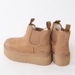 アグ UGG ムートンブーツ ウィメンズ ニューメル プラットフォーム チェルシー レディース 厚底 チェスナット 1134526