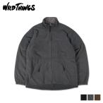 THINGS WILD ワイルドシングス フリース ジャケット アウター メンズ POLARTEC WIND PRO MIDDLE JACKET ブラック グレー カーキ 黒 WT23110TJ