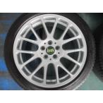 BBS RE-L RE5005 17x7.0J +48 PCD100 5H 215/45R17 プリウス カローラ インプレッサ シルバー 鍛造