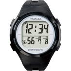 ショッピング万歩計 ヤマサ ウォッチ万歩計 DEMPA MANPO TM-510(B/S) ブラック/シルバー