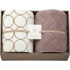 グランフランセヌーベル ハイソフトマイヤー毛布&吸湿発熱わた入り敷パット GFN8157GE アイボリー