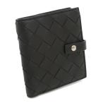 ショッピングボッテガ・ヴェネタ BOTTEGA VENETA ボッテガ ヴェネタ 二つ折り財布 小銭入付き イントレチャート 600270 V3UH2 8803 レディース ブラック