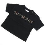 バーバリー BURBERRY ベビー−Ｔシャツ 8048937 BLACK ブラック kb-01  FS-04