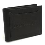 EMPORIO ARMANI エンポリオアルマーニ 二つ折り財布 小銭入付き EM001580 AF13788 UC001 メンズ ブラック