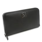 FENDI フェンディ FFスクエア 長財布 ラウンドファスナー 7M0210 AFF2 F0GXN メンズ ブラック