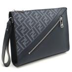 FENDI フェンディ セカンドバッグ 7VA491 ASIC F1O97 メンズ ブルー