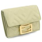 FENDI フェンディ 三折財布小銭入付き 8M0395 AAJD F1AST レディース カーキ