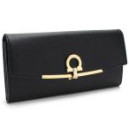 FERRAGAMO 2211 GANCINO CLIP 長財布  22-D150 0683312 NER