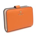 FURLA フルラ 二折財布小銭入付き WP00315 ARE000 4058S FURLA CAMELIA レディース オレンジ