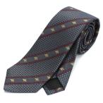 グッチ GUCCI Bee刺繍 ストライプ  ナロータイ 451528 4E002 1274 グレー系、マルチカラー ブランド  necktie メンズ men's gsm-5  父の日