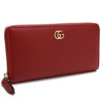 GUCCI グッチ 長財布ラウンドファスナー 456117 CAO0G 6433 PETITE MARMONT レディース レッド