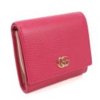 GUCCI グッチ 二折財布小銭入付き 598587 CAO2G 5744 PETITE MARMONT レディース ピンク