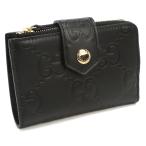 GUCCI グッチ 二つ折り財布 小銭入付き GG ミディアム ウォレット 790131 AADLO 1000 レディース ブラック
