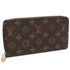 LOUIS VUITTON ルイヴィトン ジッピー・ウォレット M41896 モノグラム レディース ブラウン 爆買