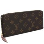 ショッピングルイ･ヴィトン LOUIS VUITTON ルイヴィトン 長財布ラウンドファスナー M61298 モノグラム レディース ブラウン