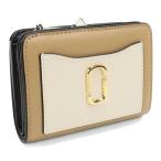 MARC JACOBS マークジェイコブス 二つ折り財布 小銭入付き 2F3SMP062S07 233 THE MINI COMPACT WALLET レディース ブラウン