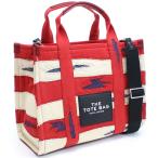 ショッピング均一セール 【均一セール】マークジェイコブス MARC JACOBS THE SMALL TOTE トートバッグ H059M12FA22 646 RED DENIM MULTI bag-01 gif-03w fl01-sale