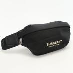 ショッピングバーバリー 中古良品 BURBERRY バーバリー ボディバッグ 8049095 ベルトバッグ メンズ ブラック