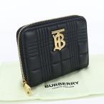中古美品バーバリーBURBERRY ローラ キルティング 財布 8049292 ブラック ランクS us-1