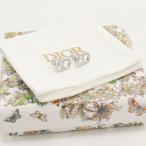 中古良品 DIOR ディオール ピアス E3045WOMCY D001 プチ CD ミニ スタッドピアス レディース シルバー