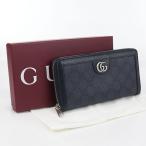 中古良品 GUCCI グッチ 長財布ラウンドファスナー 706844 ジップアラウンドウォレット オフィディア メンズ