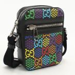  б/у хороший товар GUCCI Gucci наклонный .. сумка на плечо 598103 GG носорог ketelik унисекс черный 