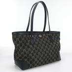 中古良品 GUCCI グッチ トートバッグ 631685 GGデニム レディース ブラック