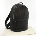 ショッピングロエベ 中古良品 LOEWE ロエベ リュック バックパック アナグラム メンズ ブラック
