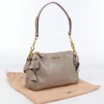 ショッピングMIUMIU 中古良品 MIUMIU(OUTLET) ミュウミュウ アウトレット ショルダーバッグ  レディース ベージュ