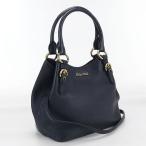 中古良品 MIUMIU(OUTLET) ミュウミュウ アウトレット トートバッグ 2WAY レディース ネイビー