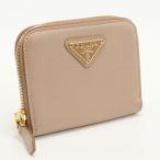 ショッピングPRADA 中古良品 PRADA プラダ 小銭入れ 1ML522 QHH コインケース サフィアーノトライアングル レディース ピンク