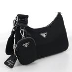 ショッピングPRADA 中古良品 PRADA プラダ ショルダーバッグ 1BH204 Re Edition 2005 レディース ブラック