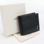 中古良品 SAINT LAURENT サンローラン 二折財布 610193 イースト-ウェストウォレット タイニー カサンドラ メ