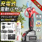 剪定ばさみ 充電 切断回数と電池残量表 電動ハサミ ブラシレスモーター 小型軽量 開き口50mm 開き角度調整可能 庭 園芸用 果樹用 家庭用 枝切り 女性用