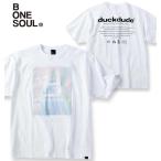 ショッピングONE 大きいサイズ メンズ b-one-soul DUCK DUDE メタリック 半袖 Tシャツ 3L 4L 5L 6L