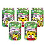  Lotte Shimajiro xylitol планшет ( серый p* клубника )30g × 5 пакет 