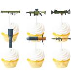 18 шт g Ritter камуфляж рука .. десерт капкейк topa- суша армия .. армия Thema оборудование орнамент сопутствующие товары мужчина мужчина happy день рождения party 
