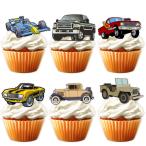 18 шт голубой g Ritter десерт капкейк topa- retro транспорт машина departure выставка история Thema оборудование орнамент сопутствующие товары baby душ ребенок мужчина девочка 