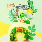 GallaRato リトルディノ バースデーケーキデコレーション 恐竜エッグケーキトッパー リトル恐竜 誕生日パーティー用品 恐竜ケーキデコレーション