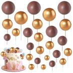  мяч кекс topa- пена мяч кекс pick капкейк поддельный жемчуг мяч DIY кекс вставка topa- выпечка украшение 