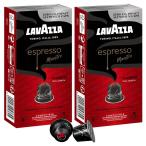 LAVAZZA (labatsa) Espresso *ma Est ro Classico nes pre so сменный 10 Capsule ×2
