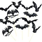  Halloween черный bat капкейк topa- комплект g Ritter bat капкейк topa- pick оборудование орнамент Halloween te- день рождения party baby для душа 48 шт 