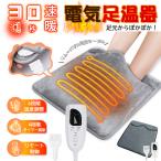 フットウォーマー 電気足温器 両面発熱 足温器 足元ヒーター 電気ホットマット 6段階温度調節 4段階タイマー 洗濯機洗濯可 省エネ 寒さ対策 お宅用/オフィス用