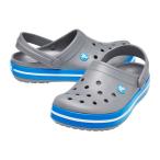 サンダル(CROCBAND CLOG) 大きいサイズ メンズ crocs チャコール×オーシャン